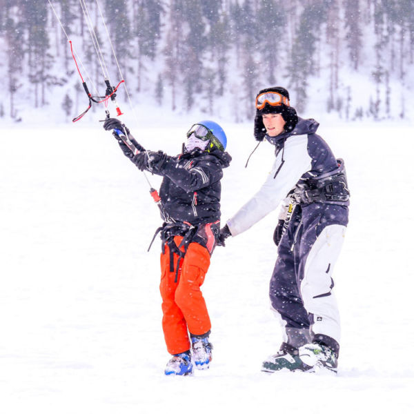 Snowkite Privatunterricht